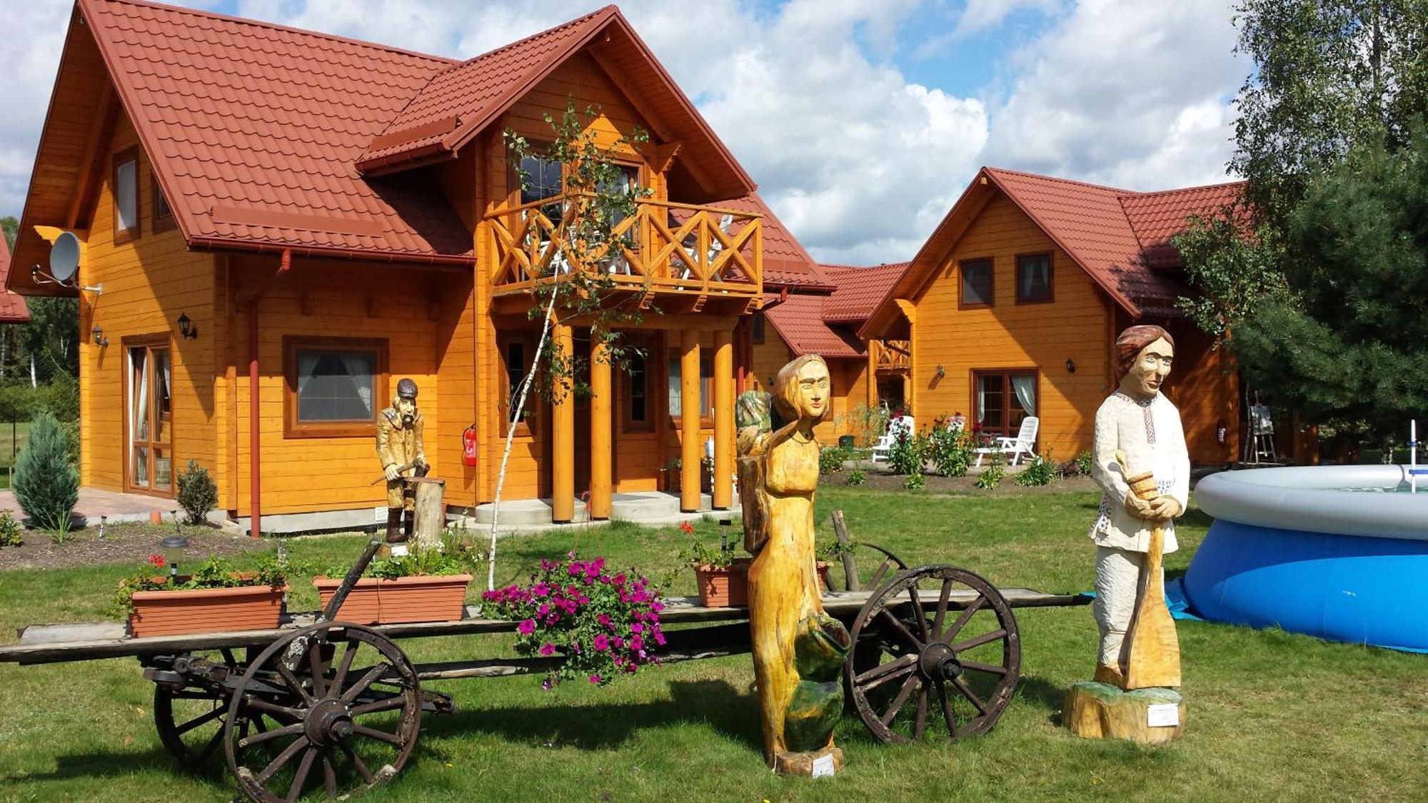 Готель Osrodek Wypoczynkowy Ranczo Окунінка Екстер'єр фото